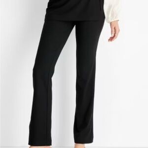 Timeless Black Pantsuit with Flared Leg